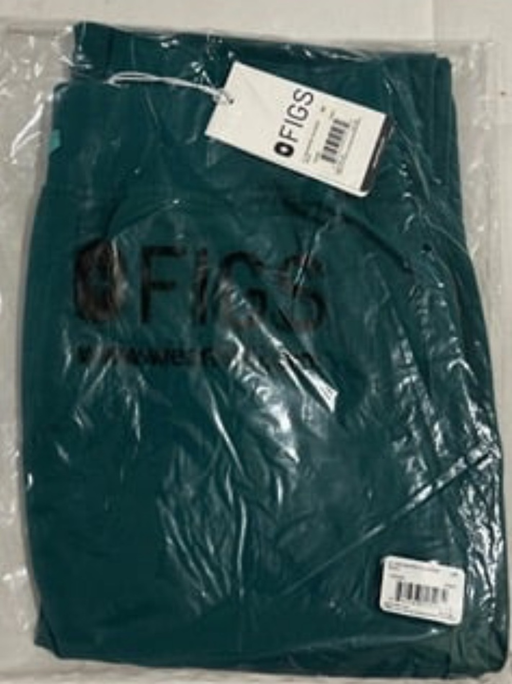 Figs Scrub Pants, Hunter Green, Yola HW S/Regular